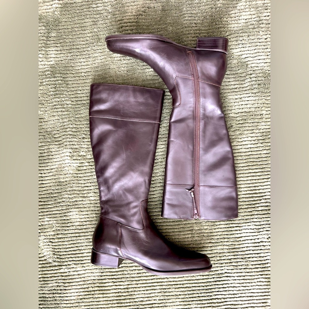 Nicole Dark Brown Over the Knee Boots